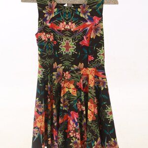 Tropical A line dress